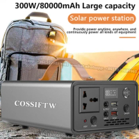 80000mAh 350w Portable 220V Battery Power Station Portable Banks For Outdoor Power Consumption Portable Power Station