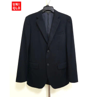UNIQLO เสื้อสูท ผ้า wool สีดำ อก 39 นิ้ว มือสอง คําแนะนําผลิตภัณฑ์ใหม่ของเดือนนี้