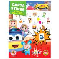 LADYBUG STICKER BOOK SWC - 36