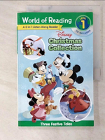 【書寶二手書T1／語言學習_EPW】World of Reading Disney Christmas Collection 3-in-1 Listen-along Reader Level 1: 3 Festive Tales With Cd!_Disney Book Group (COR)/ Disney Storybook Art Team (COR)