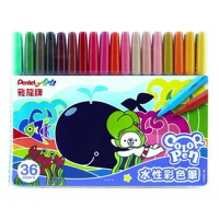 【Pentel飛龍】S3602-36 彩色筆  36色/盒