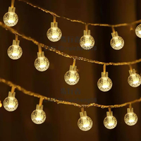 LED小彩燈閃燈串燈滿天星星燈聖誕節裝飾燈飾房間臥室USB電池燈【步行者戶外生活館】