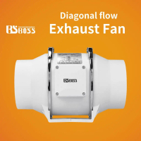 BSBOSS Exhaust Diagonal Flow Pressurized Fan Bedroom Living Room Toilet Guest Room (4\/6\"/8\")"
