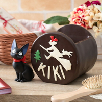 真愛日本 宮崎駿 吉卜力 魔女宅急便 吉吉貓巧克力蛋糕 場景 造型花器 置物 擺飾 花器 筆筒 小物收納 禮物