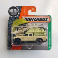 Matchbox Shorts Card 16 Toyota Tacoma Cream Limited Edition - MBX SERIES