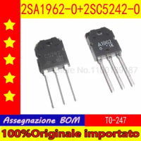 10 pairs of A1962 C5242 2SA1962 2SC5242 2SA1962-O 2SC5242-O Audio power amplifier (1/ pair)