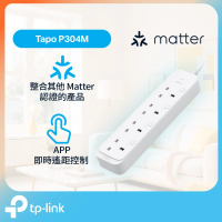 TP-Link Tapo P304M 智慧型Wi-Fi 拖板 (四個獨立插座) 能源 / 電力 監控                