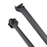 Seat Tube Carbon Saddle Post For Pinarello F8/F10/F12 Frame 340mm 0/25 Degree Offset Matte Carbon Saddle Seatposts Bicycl Saddl