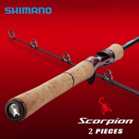 Shimano Scorpion Fishing Rod 2 Piece Spinning Casting Travel Rod Lightweight 115-165g
