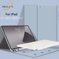 For iPad 9 Case 2021 10.2 7th 8th generation Keyboard Case For iPad Air 4 10.9 Case 2020 Pro 11 Air 2 Air 3 with Pencil Holder