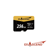 限時★..  Exascend CATALYST microSD V30 256GB 高速記憶卡 公司貨【全館點數5倍送】【APP下單最高8%點數回饋】