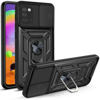 Shockproof Armor Case For Samsung Galaxy A42 A35 A34 A33 A32 A31 4G 5G Car Holder Phone Cover For Galaxy M62 M54 M53 M52 M51 M34