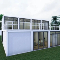Factory built container homes 20ft 40ft modular kit prefabricated house container home