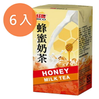 紅牌 蜂蜜奶茶(鋁箔包) 300ml (6入)/組【康鄰超市】
