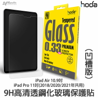 [免運費] HODA iPad pro 11 10.9吋 2018 2020 2021 高清透 9H 鋼化 玻璃貼 保護貼