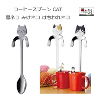 【日本燕三製】貓咪咖啡匙 可掛式咖啡匙