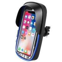 Cycling Rotation Phone Storage Bag Double Zipper Design Open and Close at Will for Mountain Bikes Road Bikes