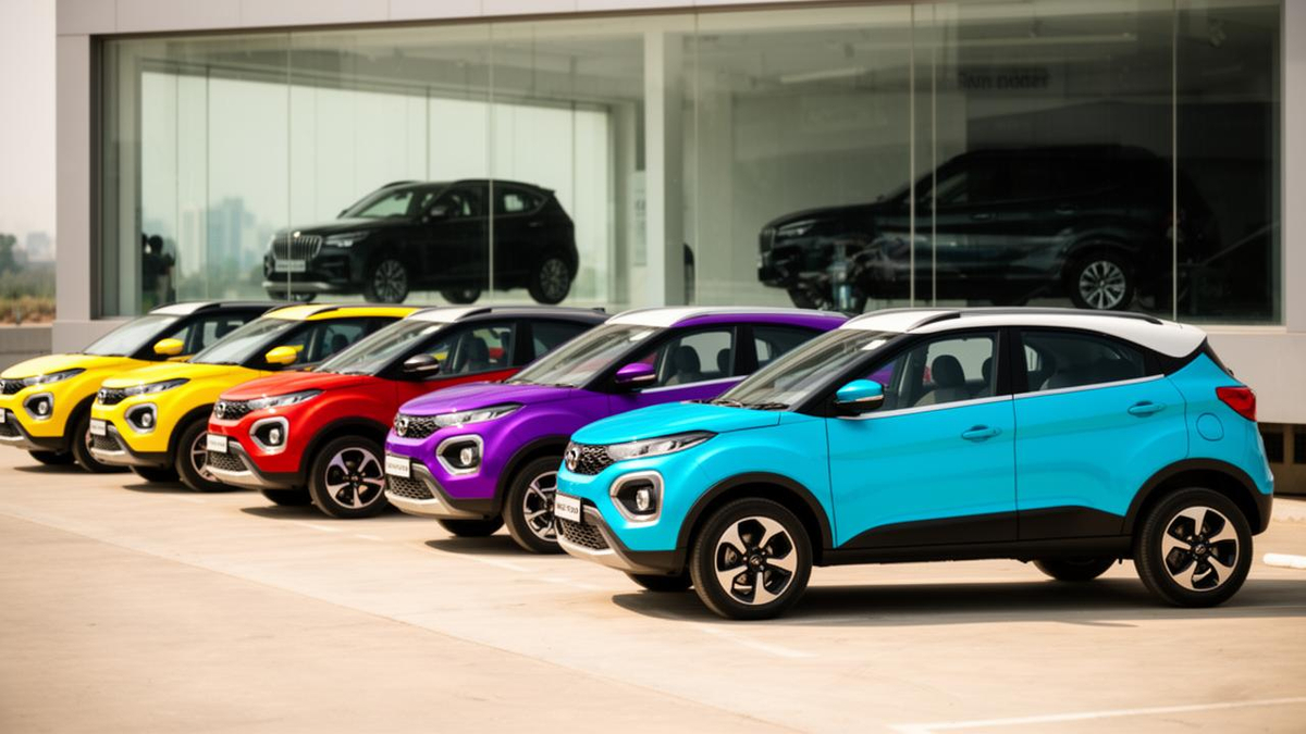 Photo: Biggo Tata Motors Profit Slumps 79% as Jaguar Land Rover Woes Offset India EV Surge