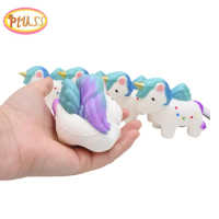 13 CM Jumbo Squishy Toy Slow Rising Galaxy Unicorn Cream Scented Squishy Slow Rising Squeeze Strap Kids anti stress soft toys