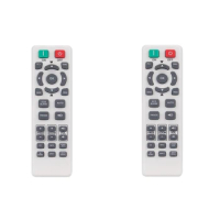 2X RS7286 Replace Remote Control For BENQ Projector TH682ST TH681 TH535 TH530 MS527 MS524 W1080ST W1070 HT1075 HT2150ST