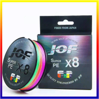 【คนไทยแนะนำ!】 ✤【จัดส่ง 2 วัน】X8 JOF สาย PE4 PE8 PE9 ถัก8ยาว 100M เมตร สายpeยิงปลา สายpeตกปลา พร้อมส่