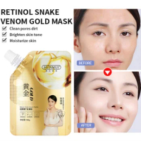 100G Retinol Snake Venom Peptide Skin Rejuvenating and Exfoliating Facial Mask Collagen Firming Facial Care and Moisturizing
