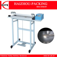 HZPK Pedal Impulse Hear Sealer Machine Packing Machine Food Saver Product Bag Sealing Plastic Bags Impulse Sealing 400mm SF-400