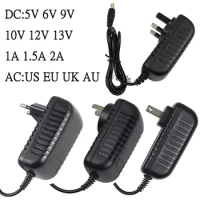 AC 110-240V DC 3.5V 5V 6V 9V 10V 12V 13V 1A 1.5A 2A LED light strip Universal adapter Volt Converter Power Supply Charger