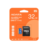 [五入組] ADATA 威剛 Premier microSDHC UHS-I (A1) 32G 記憶卡 (附轉卡)