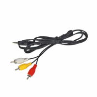 AV cable 1:3 audio cable millet set top box connected to TV lotus video cable 3.5mm audio 1:3 video cable