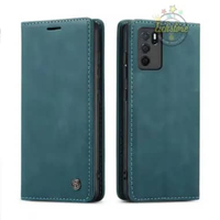 Casing untuk Hp Oppo A16 Super Wallet Pro Case PE Leather Full 360 Degree TPU Waterproof Green