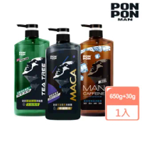 【澎澎MAN】麝香瑪卡控油蓬鬆洗髮露-650+30g