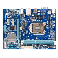 For GA-H61M-S1 Desktop Motherboard H61 Socket LGA 1155 i3 i5 i7 DDR3 16G uATX UEFI BIOS H61M-S1 Mainboard