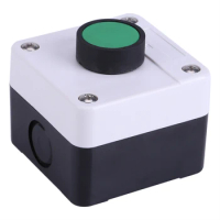 Weatherproof Green Push Button Switch One Button Control Box For Gate Opener