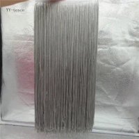 YY-tesco 10 Meters 100cm Wide Fringe Trim Lace Tassel gray Fringe Trimming Lace For DIY Latin Dress Stage Clothes Accessories