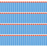 100PC For Nerf Bullets Soft Hollow Hole Head 7.2cm Refill Darts Toy Gun Bullets for Nerf Series Blasters Xmas Kid Children Gift