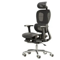 Computer Ergonomic Office Chairs Footrest Swivel Rolling Comfortable Armchair Mesh Gaming Chair Desk