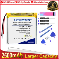 HSABAT 0 Cycle 2500mAh Battery for Sony ZX2 Player High Quality Replacement Accumulator