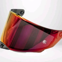 Visor helm KYT TT Revo iridium red blue iridium red