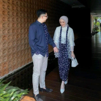 Debatik - Setelan Outer Kebaya Batik Couple Kondangan Lamaran Wisuda Outfit Kekinian Modern Baju Pas
