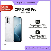 [NEW] OPPO A6t Pro Online Exclusive 8GB+128GB 8+128GB White