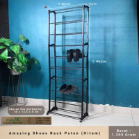 Amazing Shoes Rack Pxton (Hitam)