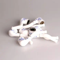 20pcs Smoking Pipe Creative Cute Mini Pipe Smoking Accessories Fashion Plastic Durable White Pipes