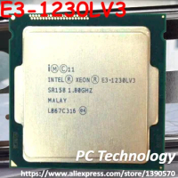 Original Intel Xeon Processor E3-1230LV3 1.80GHz 8M LGA1150 E3-1230L V3 CPU E3 1230LV3 E3 1230L V3 free shipping