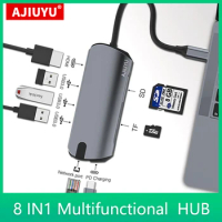 USB C HUB Type C to Multi USB 3.0 HUB HDMI Adapter Dock For Microsoft Surface Pro 8 7 X Surface GO/GO2/GO3 USB-C Splitter Port
