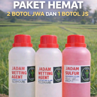 PAKET HEMAT 2 BOTOL JADAM WETTING AGENT DAN 1 BOTOL JS ( KEMASAN 250 ML )