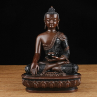 純銅釋迦牟尼佛佛像銅釋迦摩尼佛像家居客廳擺件如來佛藏傳佛教