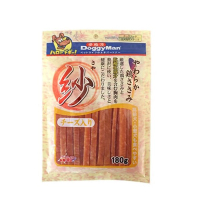 Doggyman-（180g）狗狗零食格漫紗系列雞肉柔軟肉條-起司味#K101610 
