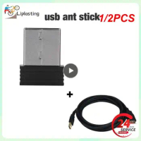 1/2PCS ANT+ USB Stick ANT Dongle Wireless Transmitter Cycling Bike Accessories USB Computer For Garmin Wahoo Zwift