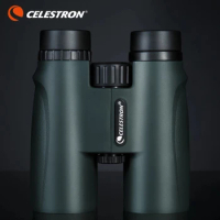 Celestron-HD High Power Bak4-Optical Binoculars, Waterproof Telescope, Night Vision for Bird Watching, Travel, 8x32, 10x42